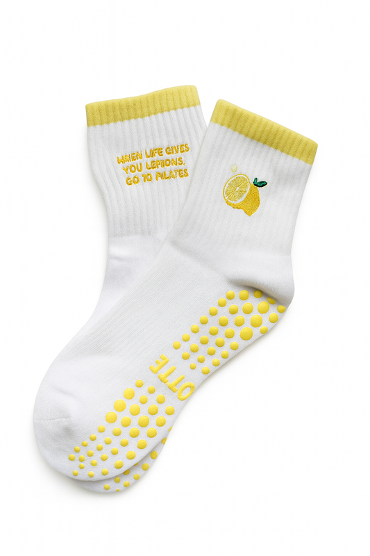 Lemon Grip Sock