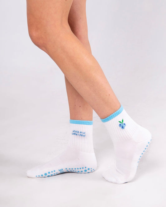 Blueberry Grip Sock