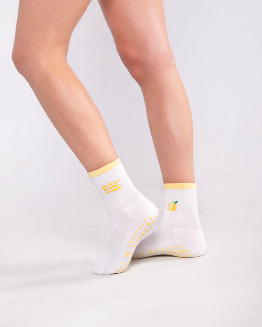 Lemon Grip Sock